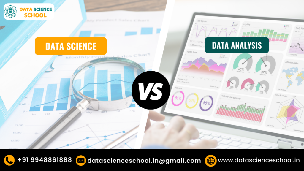 Difference Between Data Science And Data Analysis