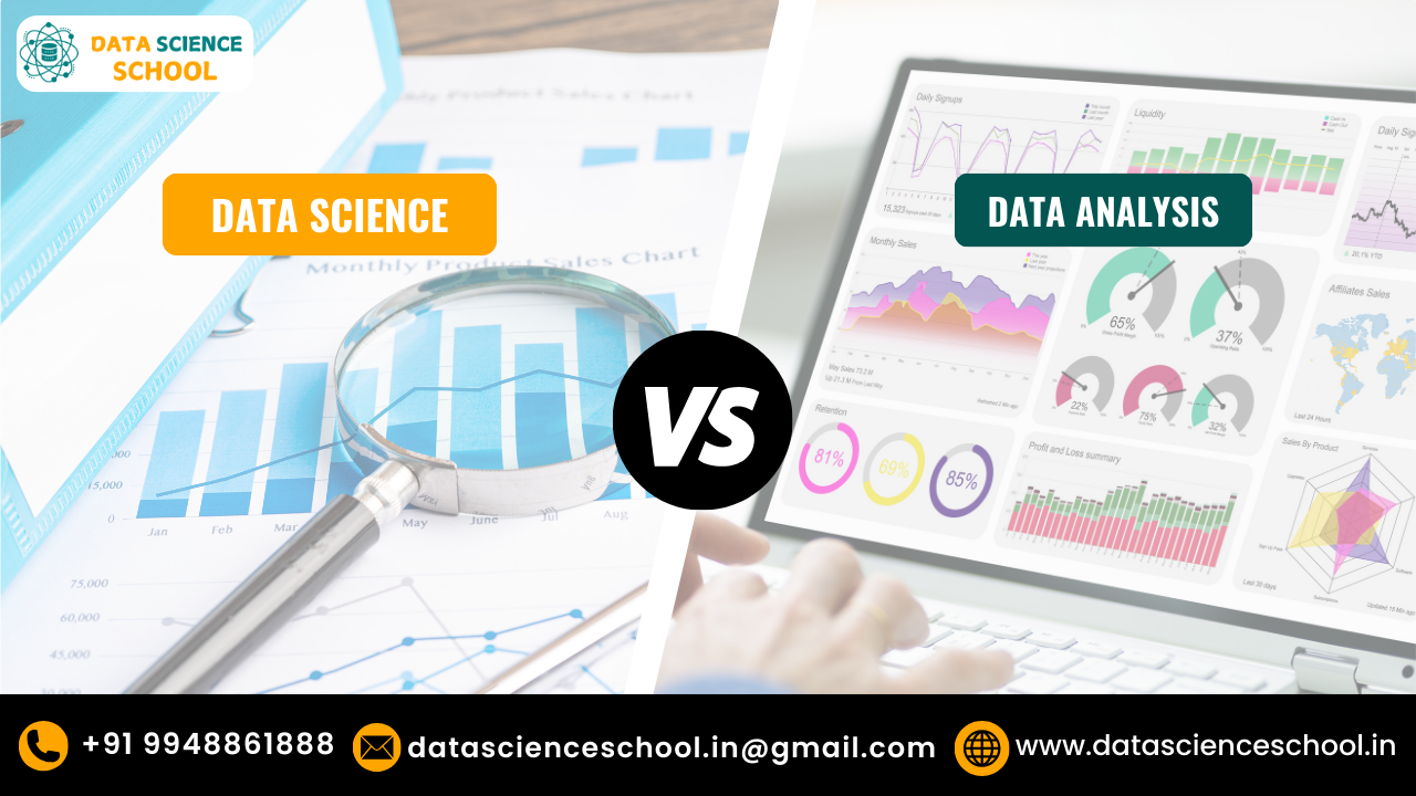 Difference Between Data Science And Data Analysis