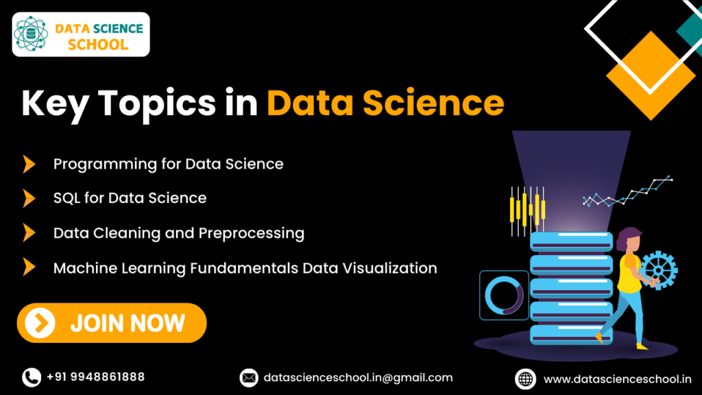 Key topics in data science