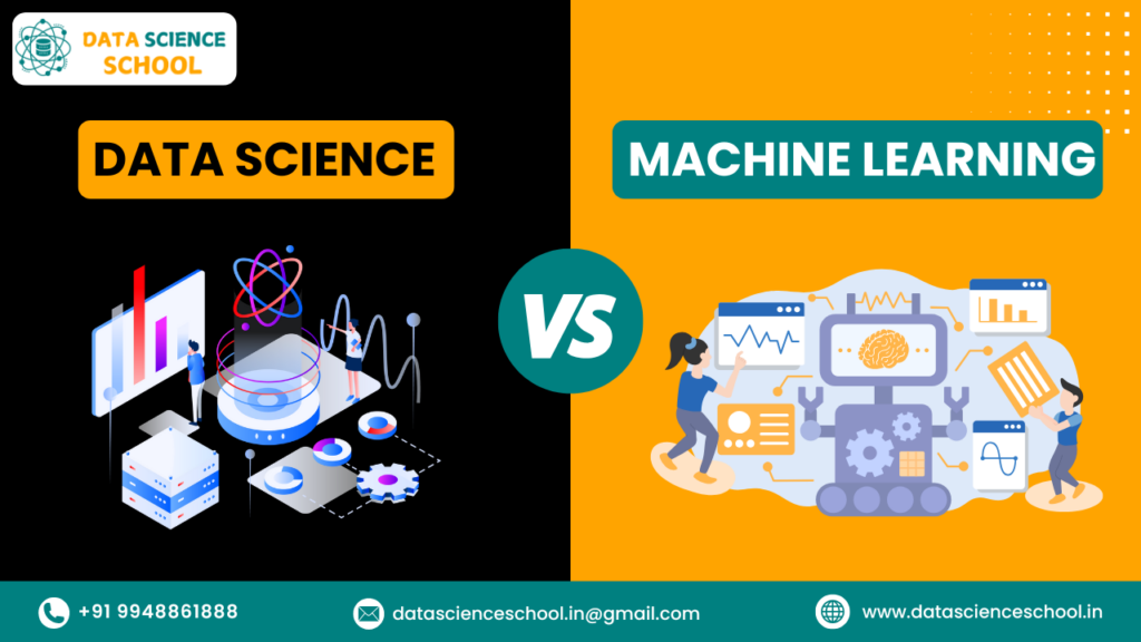 Difference Between Data Science And Machine Learning