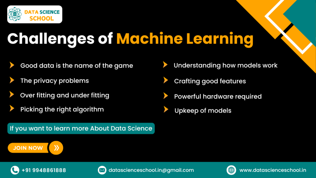 difference between data science and machine learning