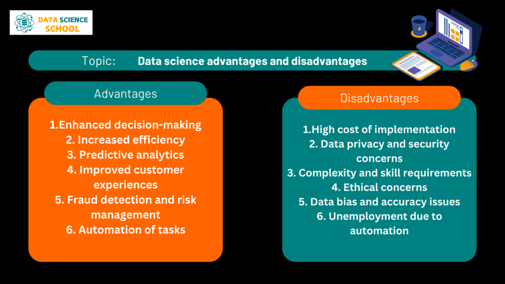 data science advantages and disadvantages