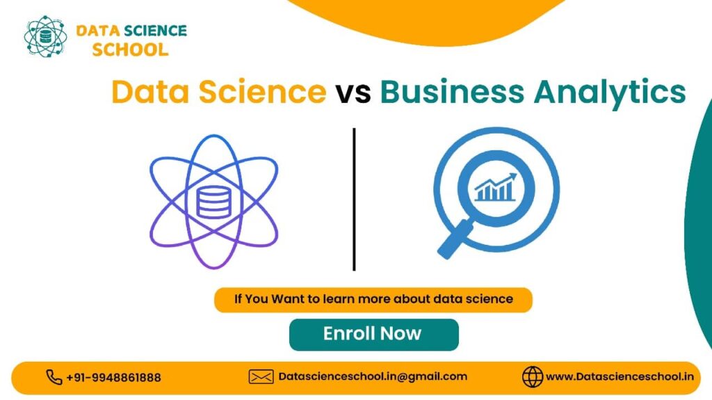 data science vs business analytics